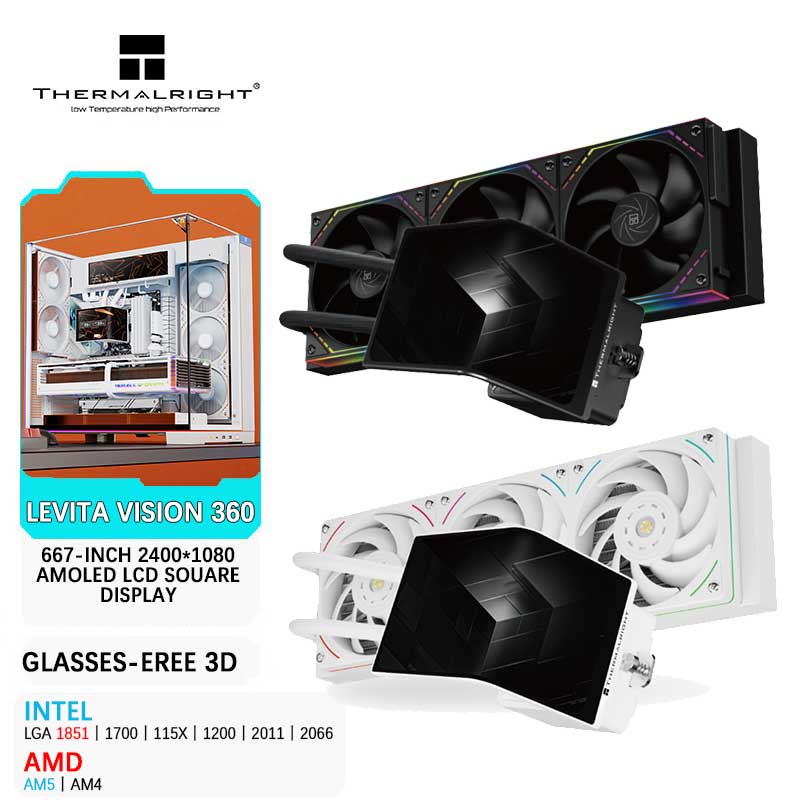 Thermalright LEVITA VISION 360 - Pc Gaming Liquid 评论和价格