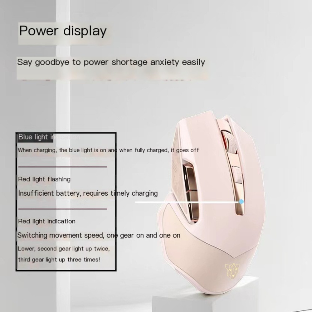 2024 New 2.4G Wireless Mouse T - Pc Gaming Pink 评论和价格