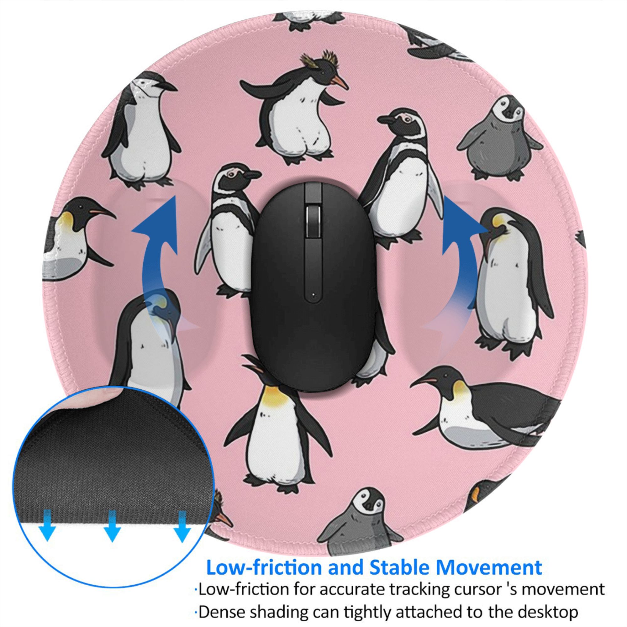 Cute Penguin (Pink Variant) Mo - Pc Gaming Pink 评论和价格